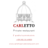 carlettoprivaterestaurant.com